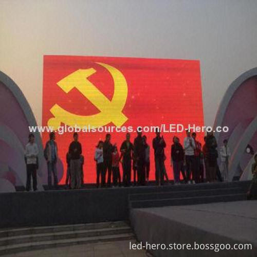 Advertisement rental LED displays
